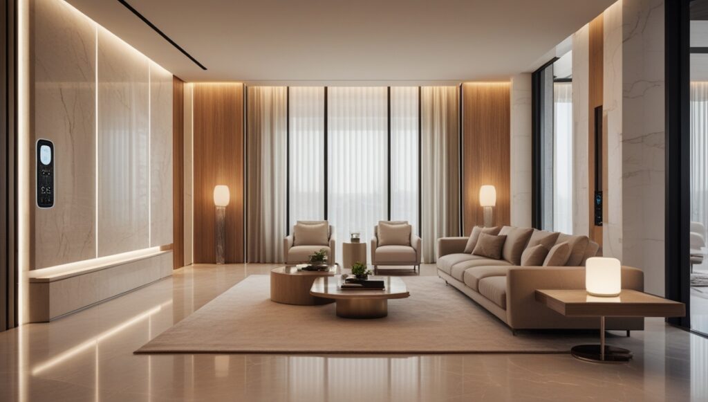Integrating Smart Living with Luxury Interiors