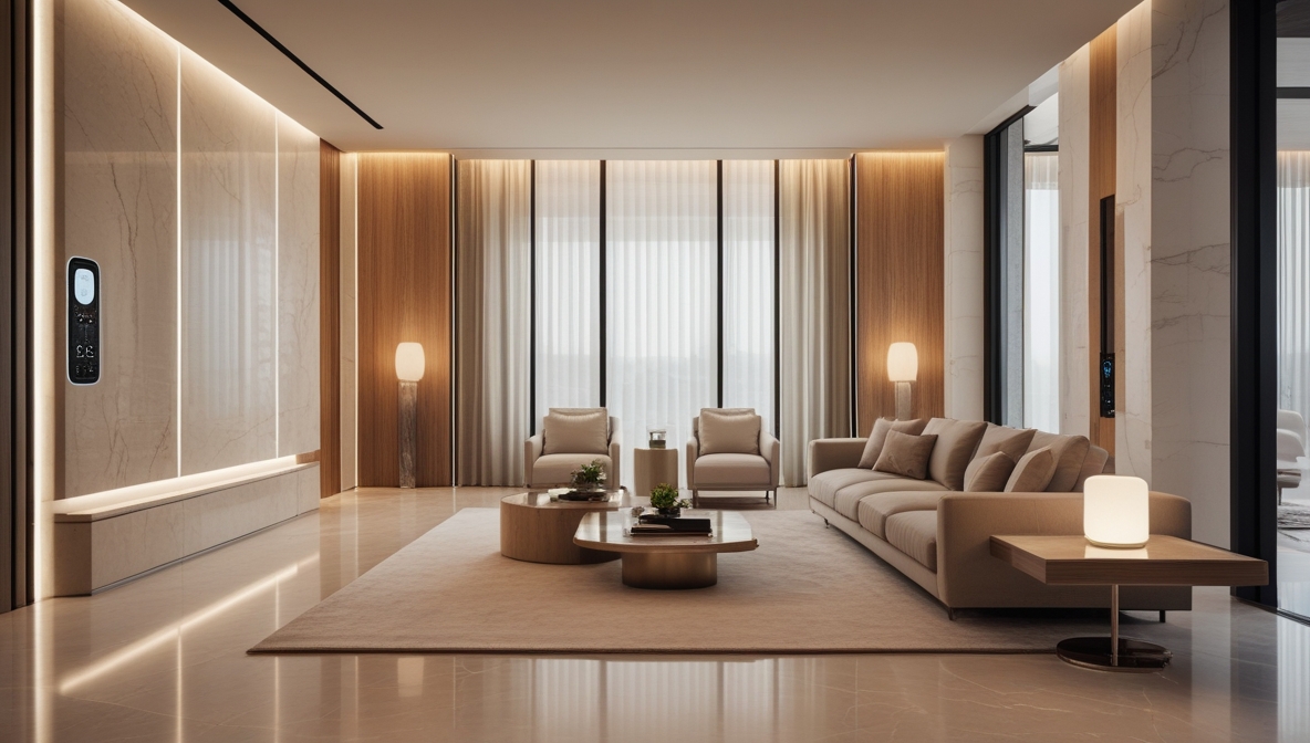 Integrating Smart Living with Luxury Interiors