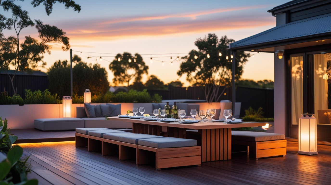 Outdoor Entertaining in Style Furniture That Sets the Scene