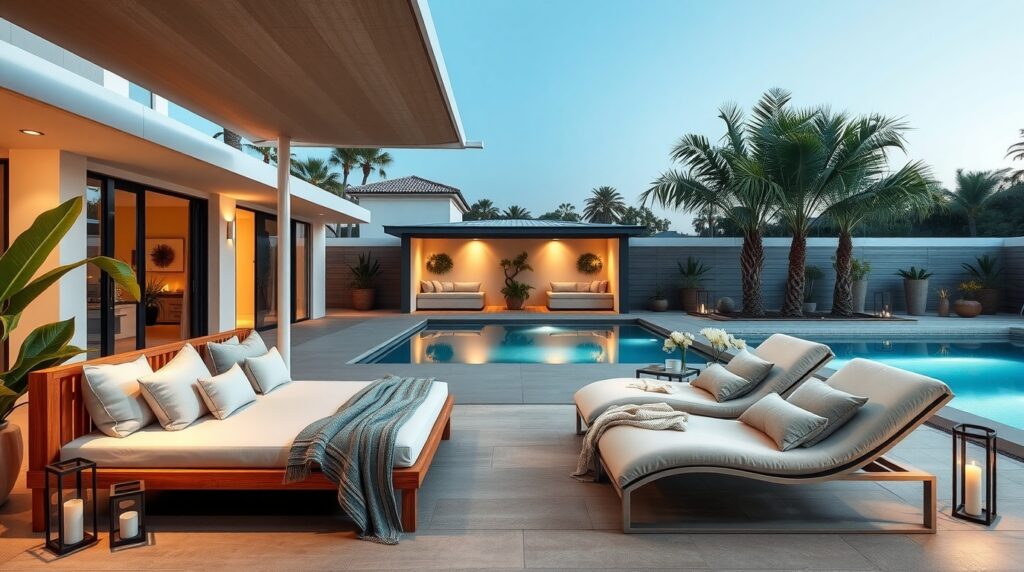 Creating a Resort Experience at Home with Daybeds and Sun Lounges