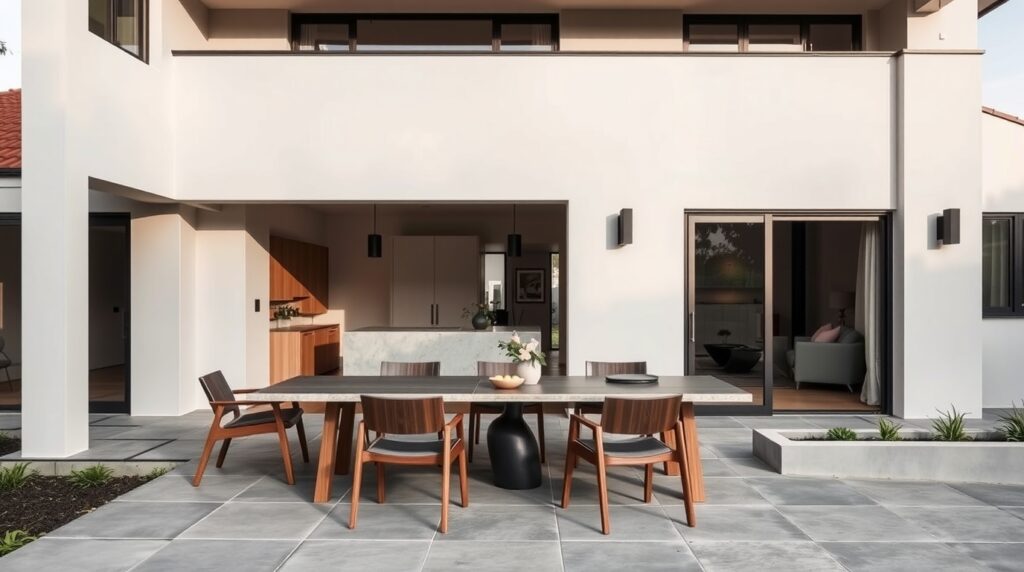 Creating a Signature Look Matching Outdoor Dining Sets with Your Home’s Architecture