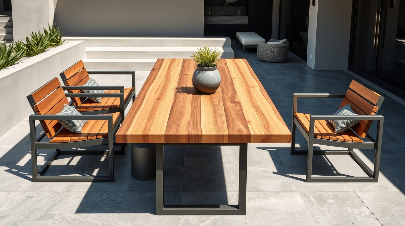 Mixing Materials Why Teak and Aluminium Remain the Hallmarks of Modern Luxury