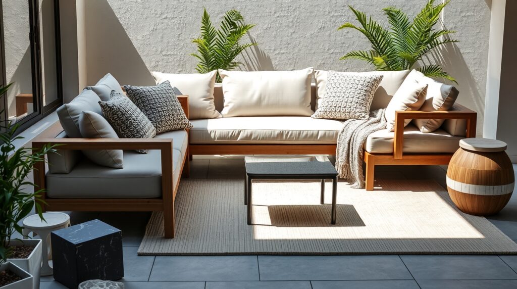 The Art of Layered Textures Styling Outdoor Sofas and Daybeds for Visual Depth 2