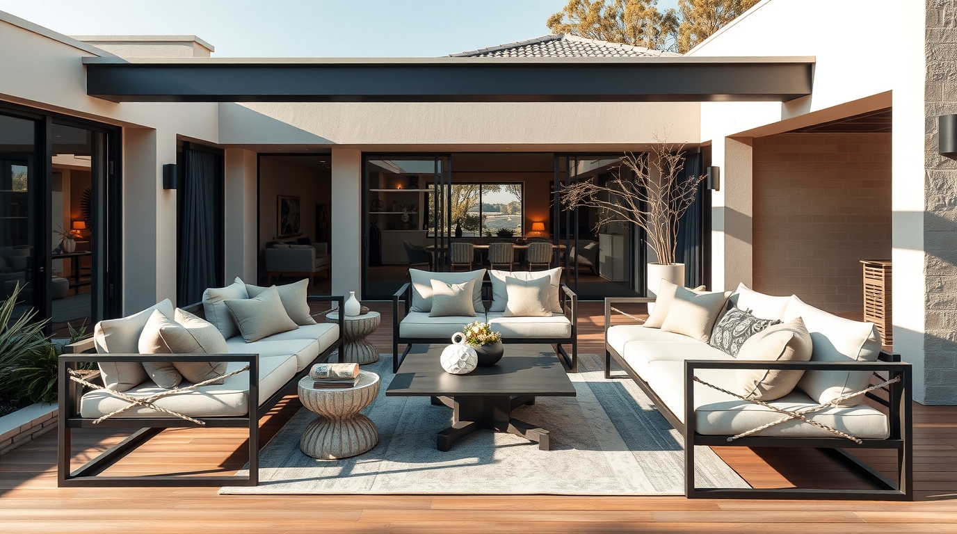 How to Personalise Outdoor Seating with Fabrics, Frames & Finishes