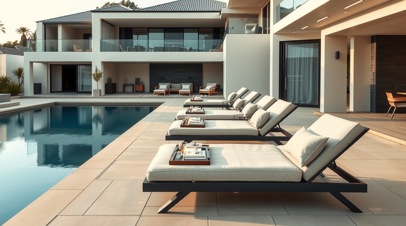 Statement Sun Loungers – The Centre Piece of Alfresco Design